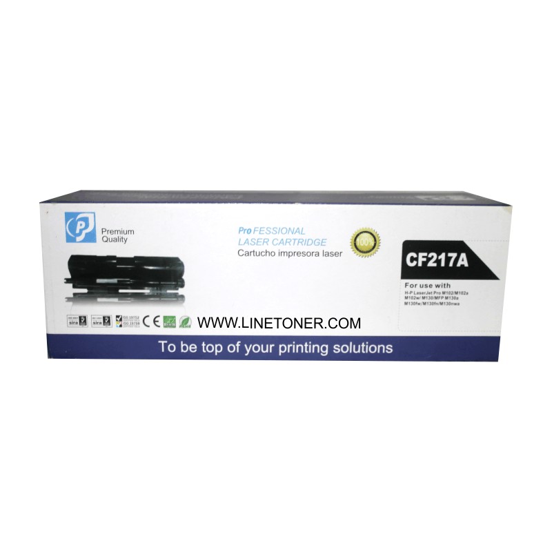 Toner hp 17a con Chip