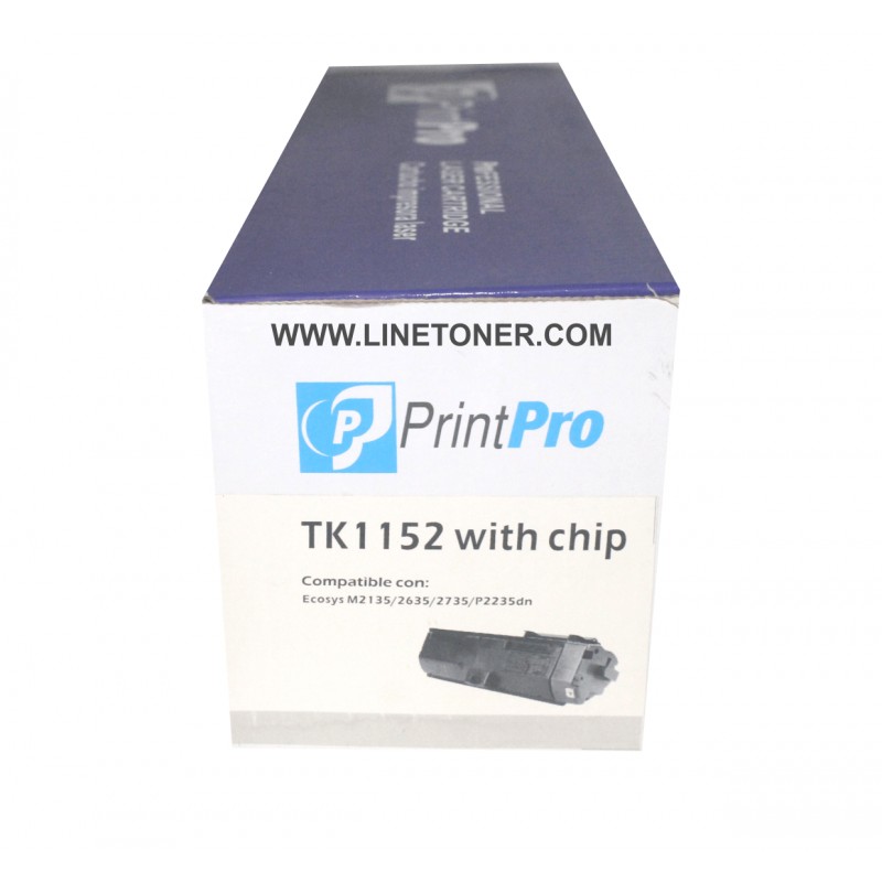 TONER KYOCERA TK-1152, COMPATIBLE, GENÉRICO.