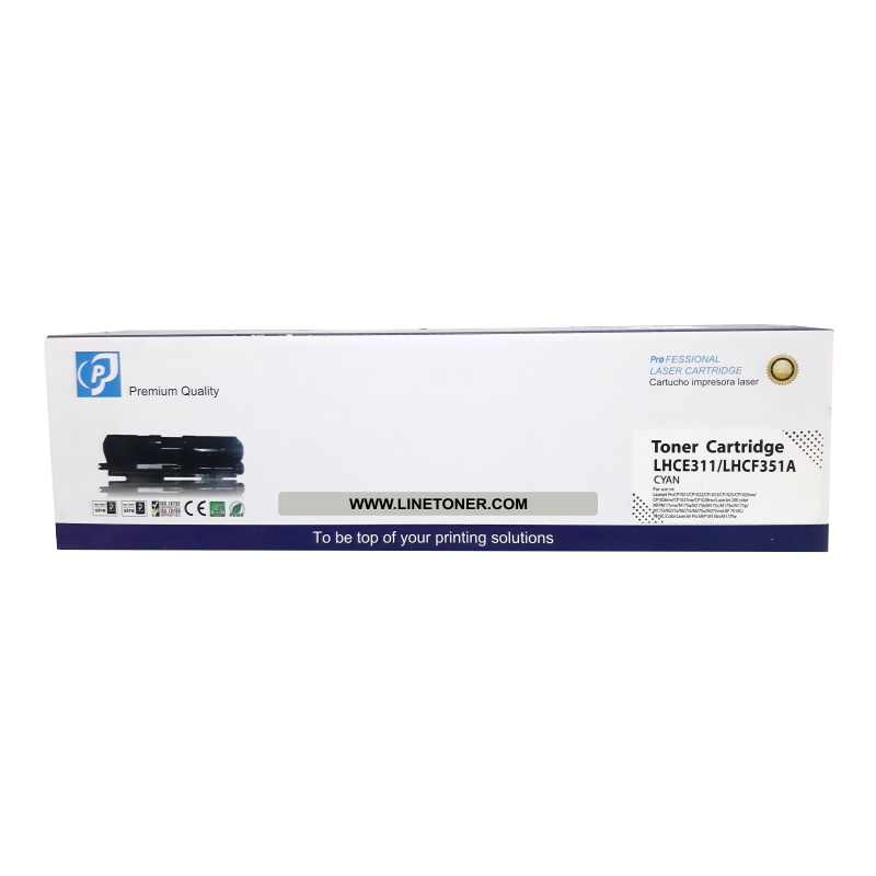 TONER COMPATIBLE PARA HP CE311A (126A) CF351A (130A) CYAN