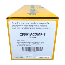 Tóner compatible para LaserJet  202A cian (CF501A)