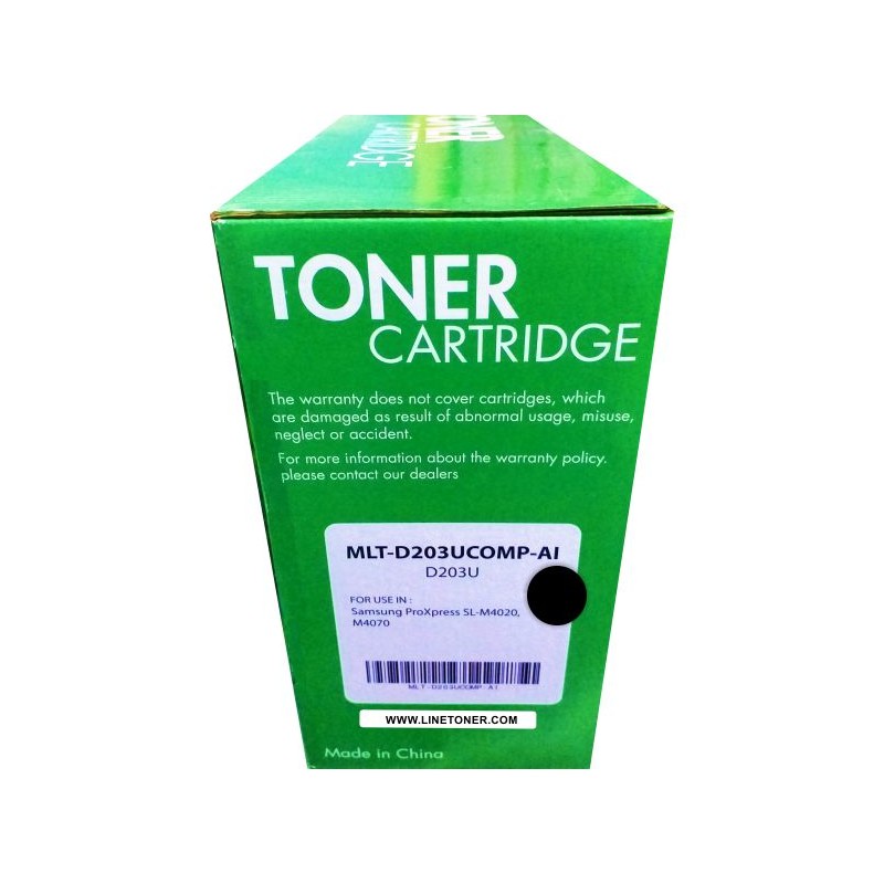 TONER COMPATIBLE SAMSUNG MLT-D203U, 15,000 Páginas