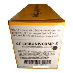 TONER COMPATIBLE HP CC530A (304A)- CE410A (305A) CF380A (312A) NEGRO
