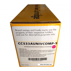 TONER COMPATIBLE HP CC533A (304A)- CE413A (305A) CF383A (312A) MAGENTA