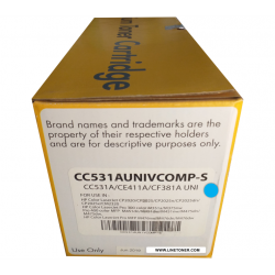 TONER COMPATIBLE HP CC531A...