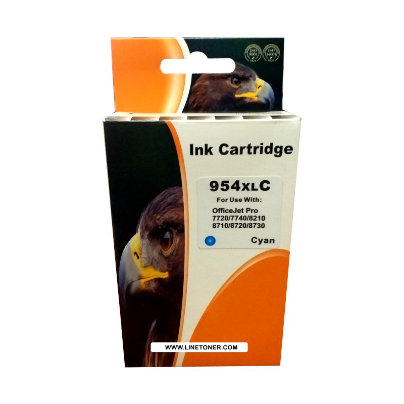 Cartucho de tinta compatible (Genérico) para 954XL Cian